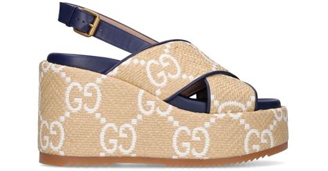 gucci replica wedges|gucci wedge price.